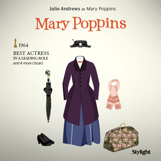 Most Iconic Oscars Costumes - Mary Poppins by Stylight
