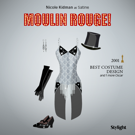 Most Iconic Oscars Costumes - Moulin Rouge by Stylight