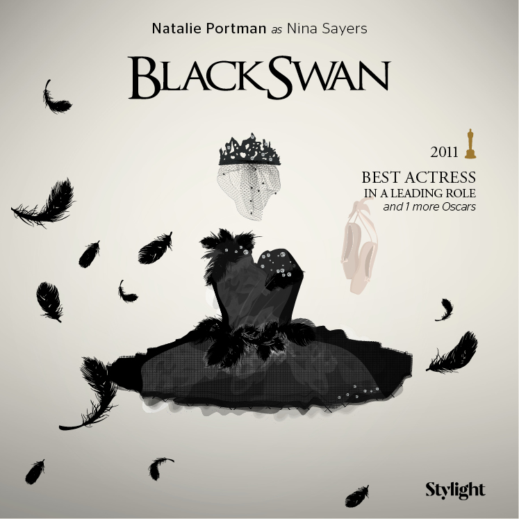 Iconic Oscar Costumes - Black Swan tutu by Stylight